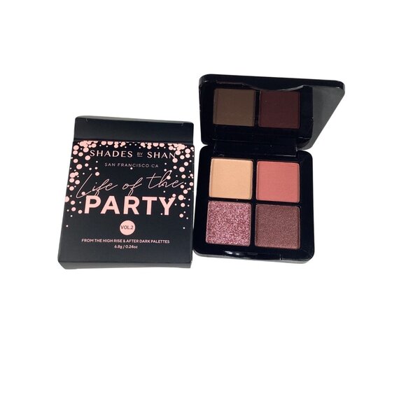 Shades By Shan Life Of The Party Vol. 2 Eyeshadow Palette 4.8g Makeup Beauty New - Picture 2 of 5